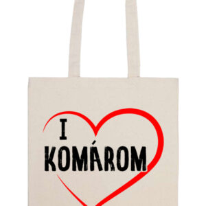 I love Komárom – Basic hosszú fülű táska