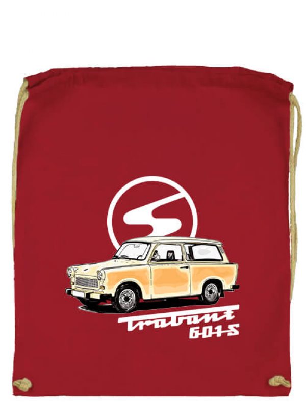 Tornazsák Trabant 601 piros