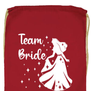 Team Bride Királykisasszony lánybúcsú- Prémium tornazsák