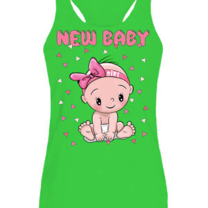 New baby girl – Női ujjatlan póló