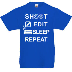 Shoot edit sleep repeat- Gyerek póló