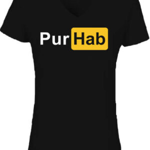 PurHab – Női V nyakú póló