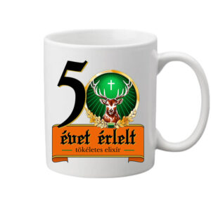 Jager 50 évet érlelt elixír – Bögre – Fehér