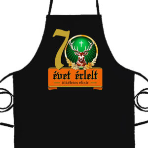 Jager 70 évet érlelt elixír- Basic kötény