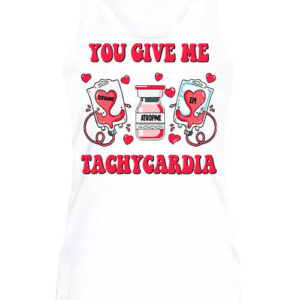 You give me tachycardia – Női ujjatlan póló