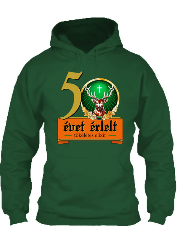 Jager 50 évet érlelt elixír - Unisex kapucnis pulóver