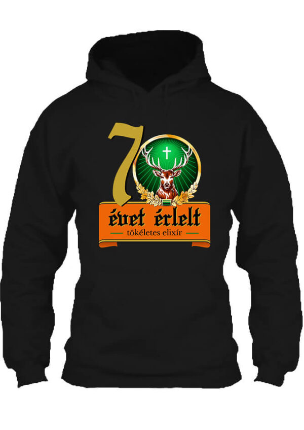 Jager 70 évet érlelt elixír - Unisex kapucnis pulóver