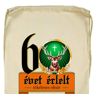 Jager 60 évet érlelt elixír- Basic tornazsák