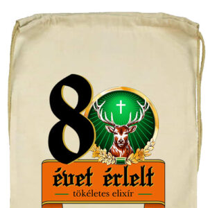 Jager 80 évet érlelt elixír- Basic tornazsák