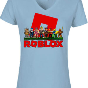 Roblox – Női V nyakú póló