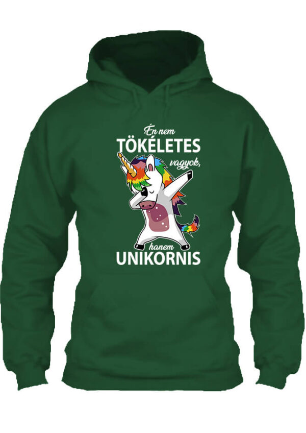 Unikornis vagyok - Unisex kapucnis pulóver