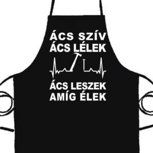 Ács szív ács lélek- Basic kötény