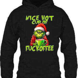 Grincs Fuckoffee – Unisex kapucnis pulóver