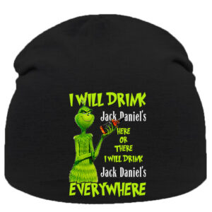 Grincs Jack Daniels whiskeyt iszik –  Sapka