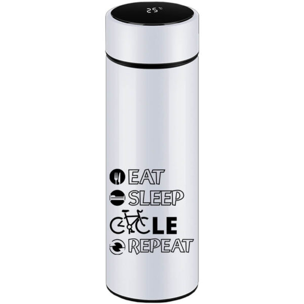 Eat sleep cycle repeat - Okos kulacs