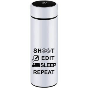 Shoot edit sleep repeat – Okos kulacs