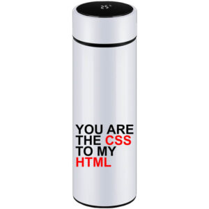 You are the CSS to my HTML – Okos kulacs