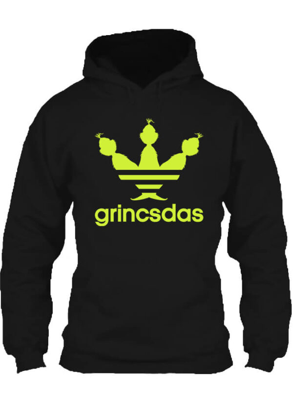 Grincsdas Adidas Grincs poén - Unisex kapucnis pulóver