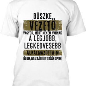 Büszke vezető – Férfi póló