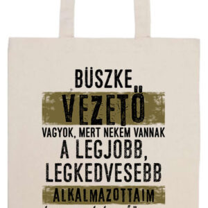 Büszke vezető- Basic hosszú fülű táska