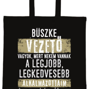 Büszke vezető- Basic rövid fülű táska