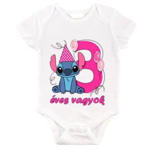 Stitch 3 éves születésnap  – Baby Body