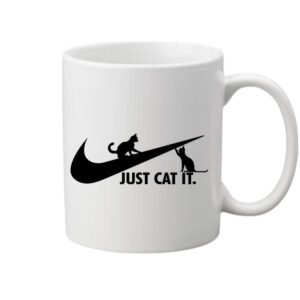 Just cat it Nike cica – Bögre