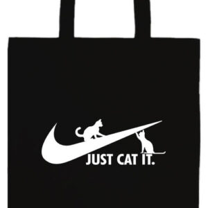 Just cat it Nike cica- Prémium hosszú fülű táska