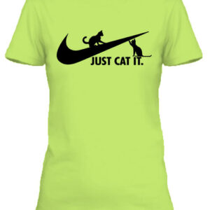 Just cat it Nike cica – Női póló