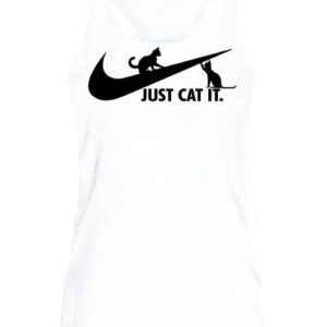 Just cat it Nike cica – Női ujjatlan póló