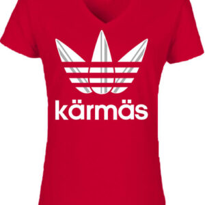 Körmös Adidas – Női V nyakú póló