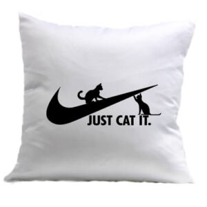 Just cat it Nike cica – Párna