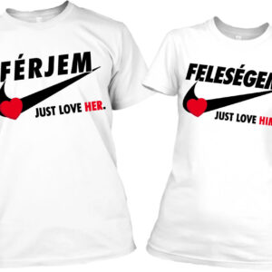 Férjem feleségem Nike szerelem – Páros póló