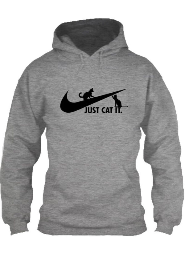 Just cat it Nike cica - Unisex kapucnis pulóver